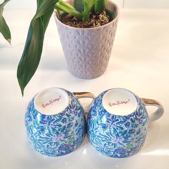 Lilly Pulitzer Ceramic Mug Set - NWOT - Picture 5 of 7